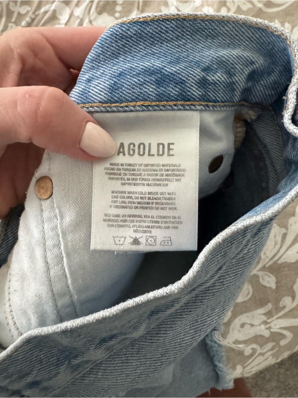 AGOLDE Parker shorts in Swampmeet - 28 - Picture 6 of 7